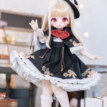 花与机械城 mdd/熊妹/msd/四分 1/4 bjd娃衣洋装