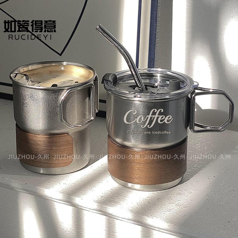 速发可折叠户杯04不锈钢风随手杯马外露营杯子水克杯便携咖啡杯