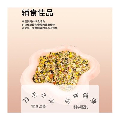 速发T爱特尔鹦鹉能量加油站金太玄凤牡丹小辅食型混合油料