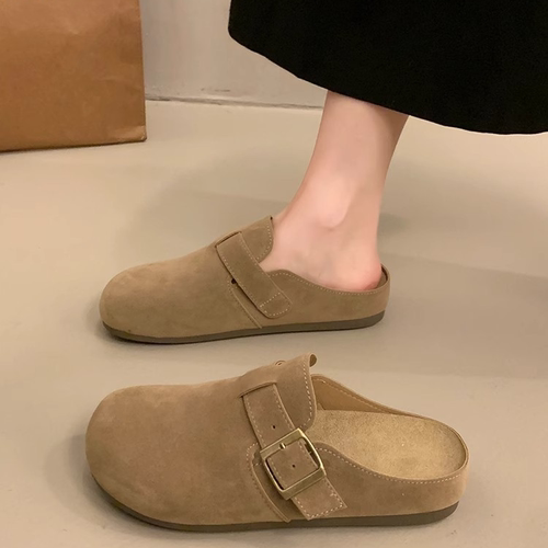 复古百搭勃肯鞋女外穿