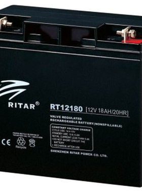 RITAR瑞达RT12240蓄电池12V24AH精密仪器医疗消防主机UPS电源电瓶
