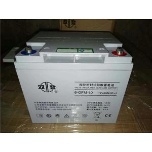 12V40AH蓄电池 UPS专用双登6-GFM-40免维护铅酸蓄电池