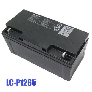 P1265STEPS太阳能铅酸蓄电池 松下蓄电池12V65AH直流屏UPS电源LC