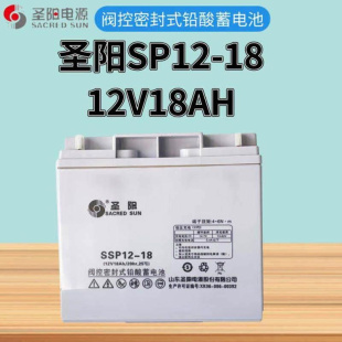 18专用直流屏家用UPS 蓄电池12V18AH铅酸免维护SP12 EPS备用