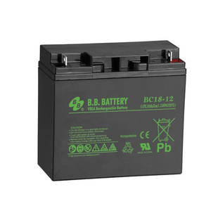 台湾BB美美蓄电池BC18 EPS直流屏太阳能专用 12免维护12V18AH UPS