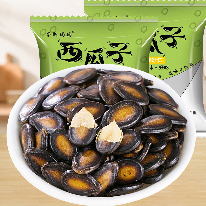 奈斯妈妈西瓜子香瓜子小袋装网红追剧办公室休闲零食开袋即食分享