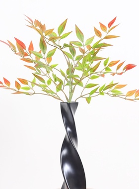 仿真绿植南天竹把束新中式室内家居装饰插花花艺摆件仿生植物造景