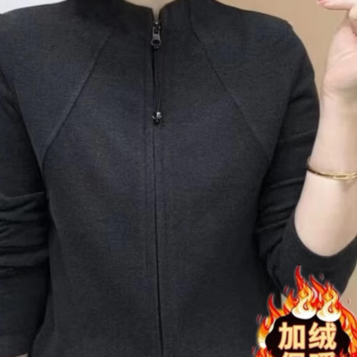 韩版设计感双拉链洋气衬衫女