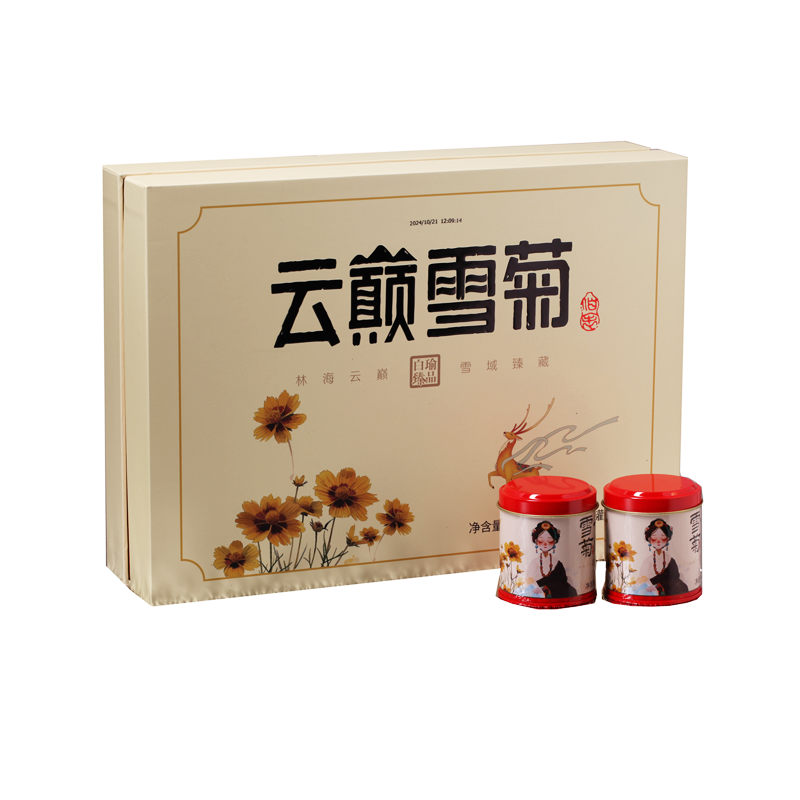 寻真之地·丁真推荐 高海拔云巅雪菊甘孜州特产菊花茶120g冲泡茶,茶,菊花茶,淘宝优惠券,粉丝福利购,淘宝优惠卷
