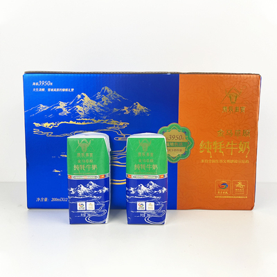 康乐多吉纯牦牛奶200ml*12盒