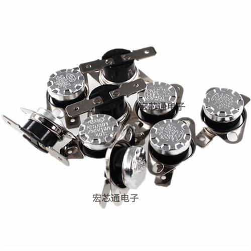KSD301温控开关 35/40/45/50~350度 常开常闭 温度控制器10A 250V