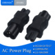 AC电源配接器三孔转二孔插座梅花尾转八字插头转换器C6转C7 包邮