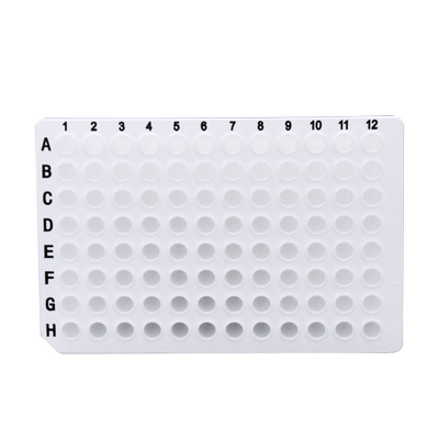 裕成实验 PCR96孔板白色荧光定量QPCR板实验室扩增板0.1ml0.2ml