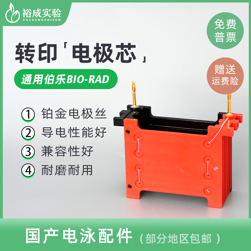 裕成实验转印电泳槽电极芯