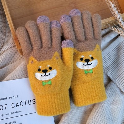 手套摩托徒步冬季骑车秋冬运动透气外卖防风男士防冻学生新款装备