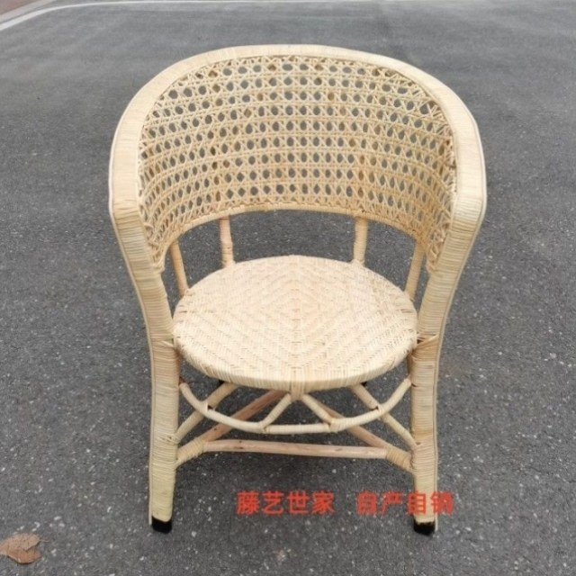 家用老人腾椅办公椅子老式手工大扶手椅藤编椅子编织休闲藤号靠背,住宅家具,阳台椅,淘宝优惠券,粉丝福利购,淘宝优惠卷