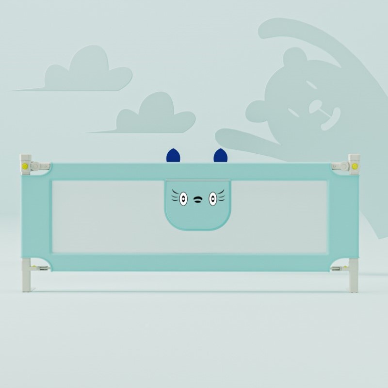 防止便捷围栏可折叠侧面防护栏围新生儿床上便携式婴儿床幼儿通用