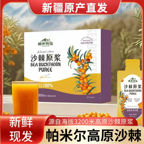 新疆塔县帕米尔高原野生沙棘