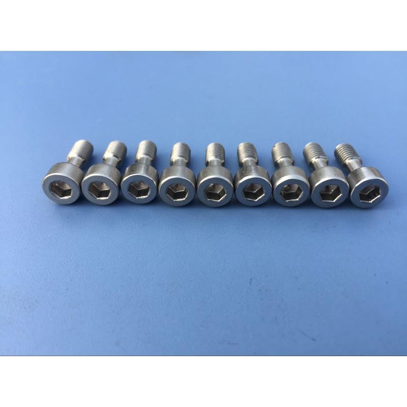 不锈钢304圆柱头内六角不脱出螺丝松不脱螺钉M2X6-18