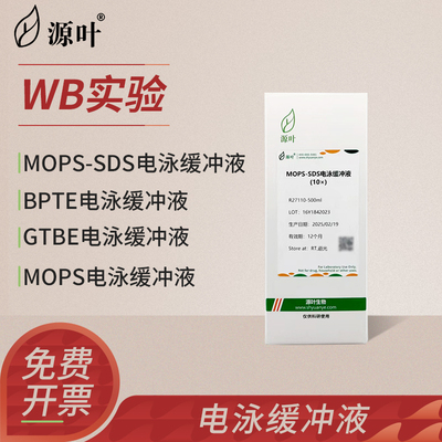 源叶MOPS-SDS甲基汞碱性琼脂糖