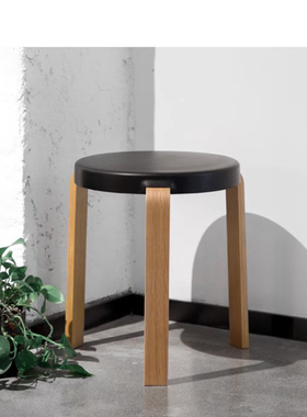 丹麦Normann Copenhagen轻声系列圆凳现代简约家用矮凳梳妆台凳