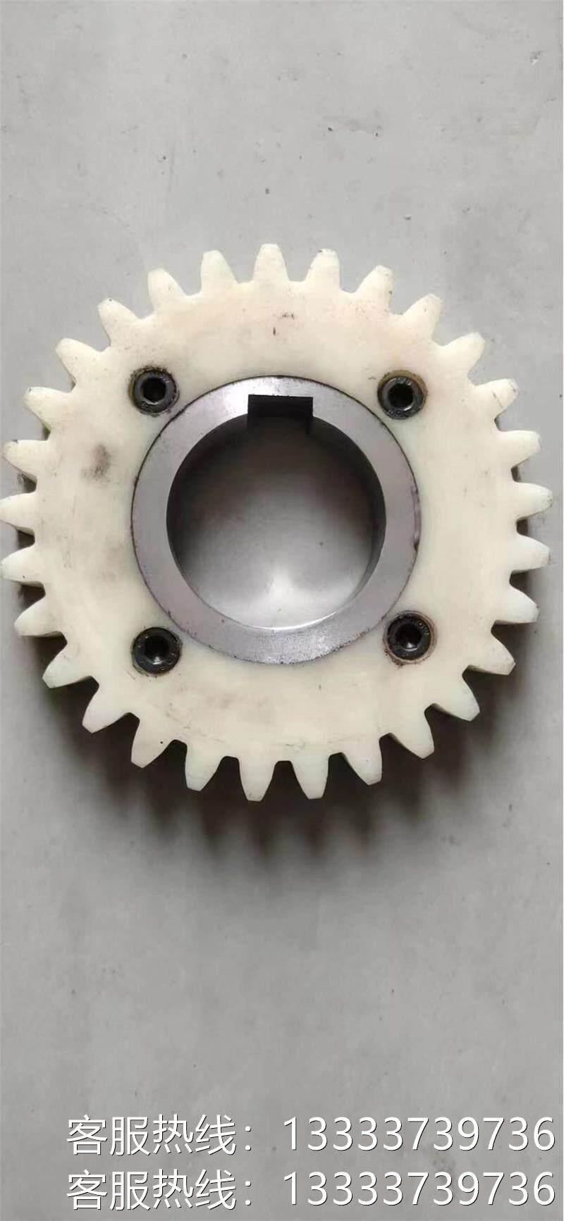 厂家销售精梳机用齿轮配件塑料精密斜齿轮设备配件