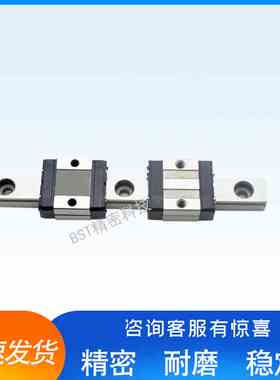 微型双孔短滑块直线导轨SSEBS10115 SSEBSLZ137-0 -SSE2BSL16-230