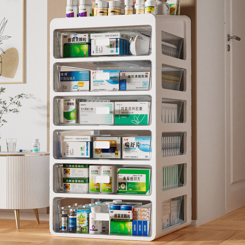 药柜药箱家庭装大号药物收纳盒家用大容量药品收纳柜置物架医药箱,收纳整理,医药箱,淘宝优惠券,粉丝福利购,淘宝优惠卷