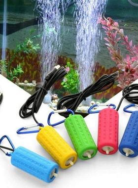 Aquarium Fish Tank Oxygen Air Pump Compressor Mute Portable
