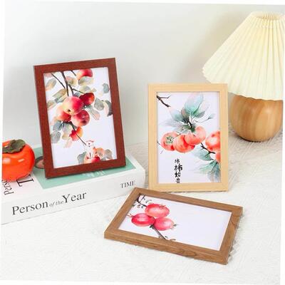 Nordic simple wooden photo frame square picture frames 相框