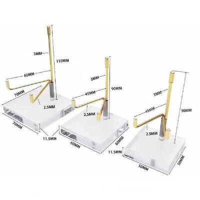 Acrylic Display Stand for Pottery Platters Display Stand