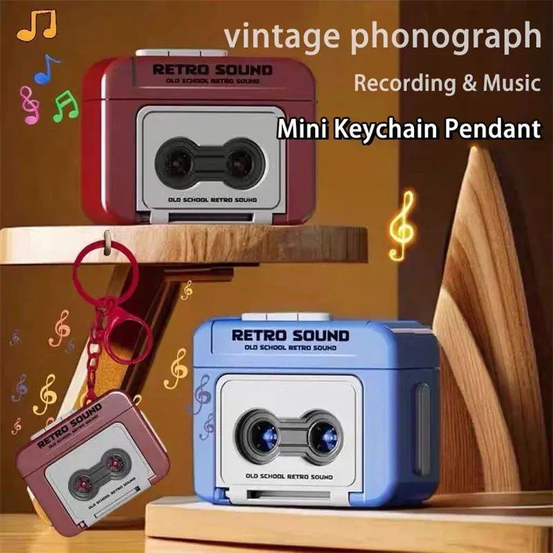 Retro Recorder Portable Fun Music Box With Sound - 实物图