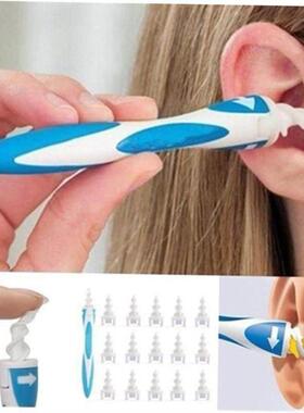 Smart Swab Earwax Removal Soft Spiral Ear Cleaner Ear-pick