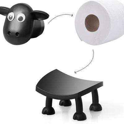 Sheep Toilet Roll Holder 2025年居家日用创意有趣绵羊卫生纸架