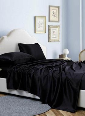 stain silk bedsheet sets fitted bed sheet set bedding cover