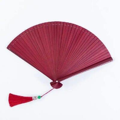Classical Chinese Japanese Bamboo Fan Portable Folding Hand