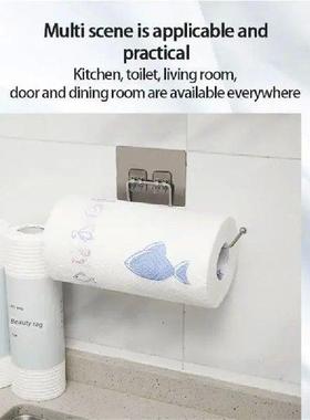 Hanging Toilet Paper Holder Kitchen Stand Paper Rack Wall