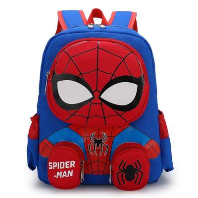 Spiderman Backpacks Super Heroes Student School Bag Cartoon