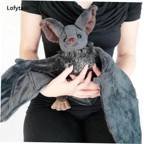 30cm Stuffed Bat Doll Plush Throw Pillow