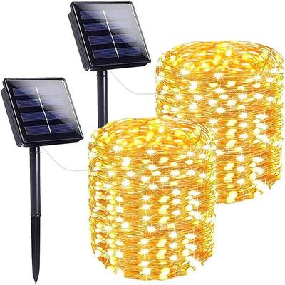 7m/12m/22m/32m LED Solar Light Outdoor Garden Fairy String L