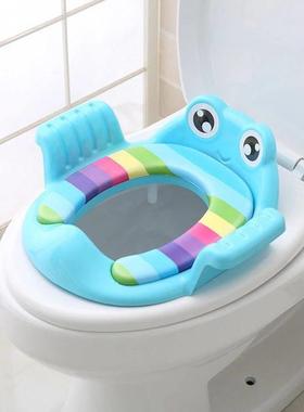 Baby Toilet Training Seat Kids Potty Seat Soft Anti Slip Tod