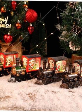 Christmas gift with a waterflood train Thomas train car