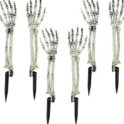 Halloween plastic prosthetic hand skeleton prop万圣节道具手
