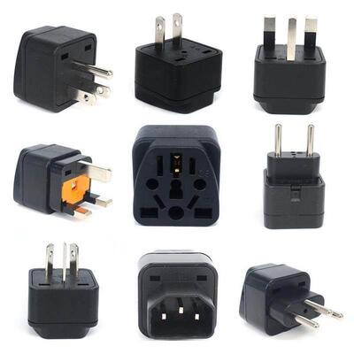 Universal CE Kr american european power plug adapter AU EU