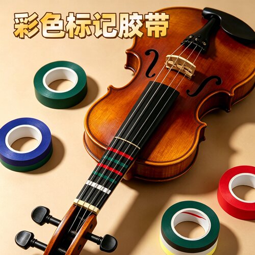 米乐奇小提琴指板彩色标记胶带