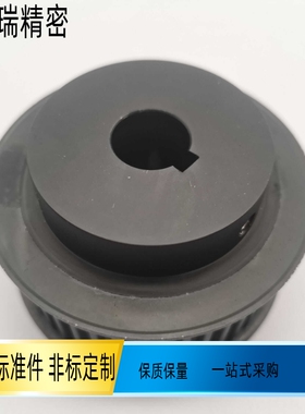 45钢发黑同步轮高扭矩HTPM32S5M150-B-N15 20 25 30 36 48 5072齿