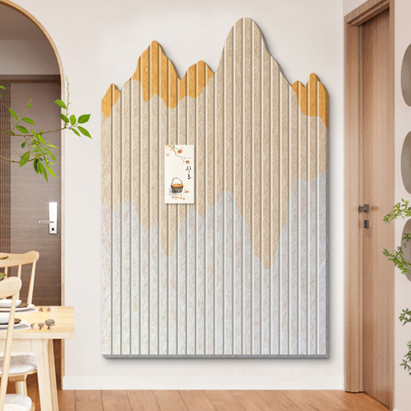 轻奢超大客厅美化装饰照片墙北欧风玄关卧室办公室背景壁饰软木板