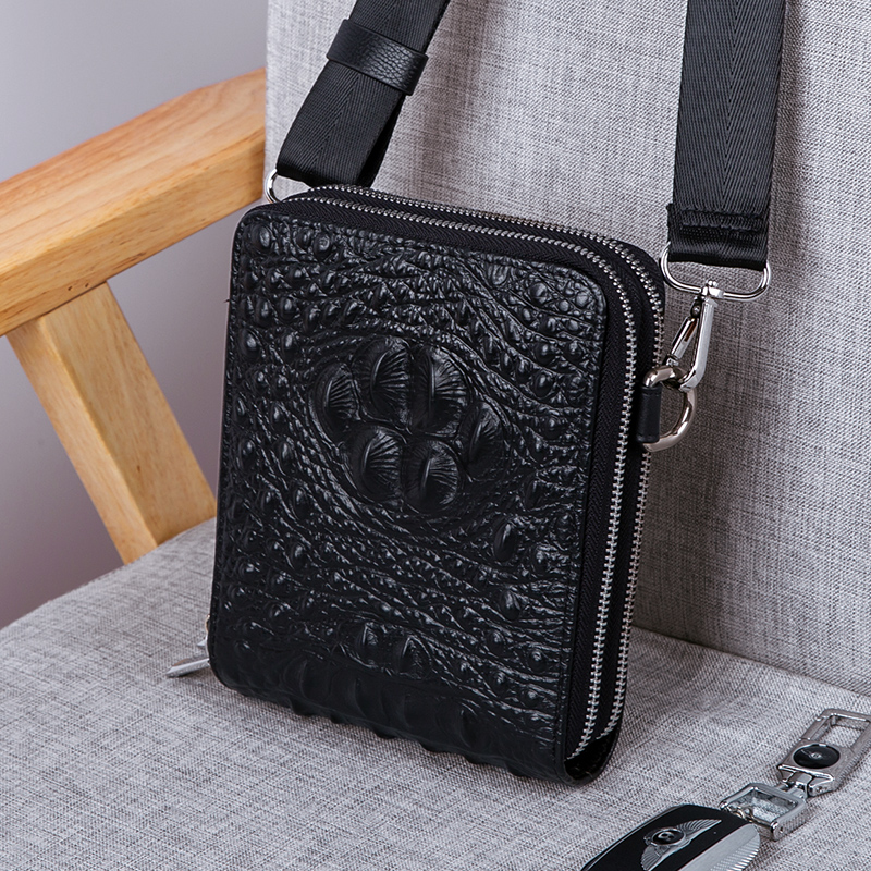 单肩包男真皮头层牛皮包包商务休闲潮手机包夏季小号迷你小斜挎包