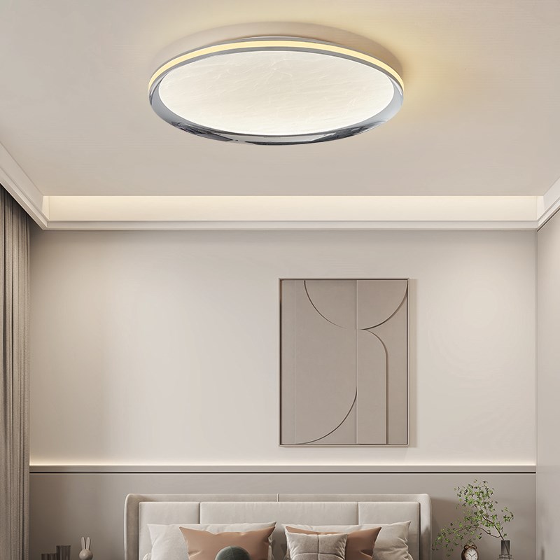 2024新款超薄创意云海云雾丝稠之路高级感自然光全光谱护眼吸顶灯