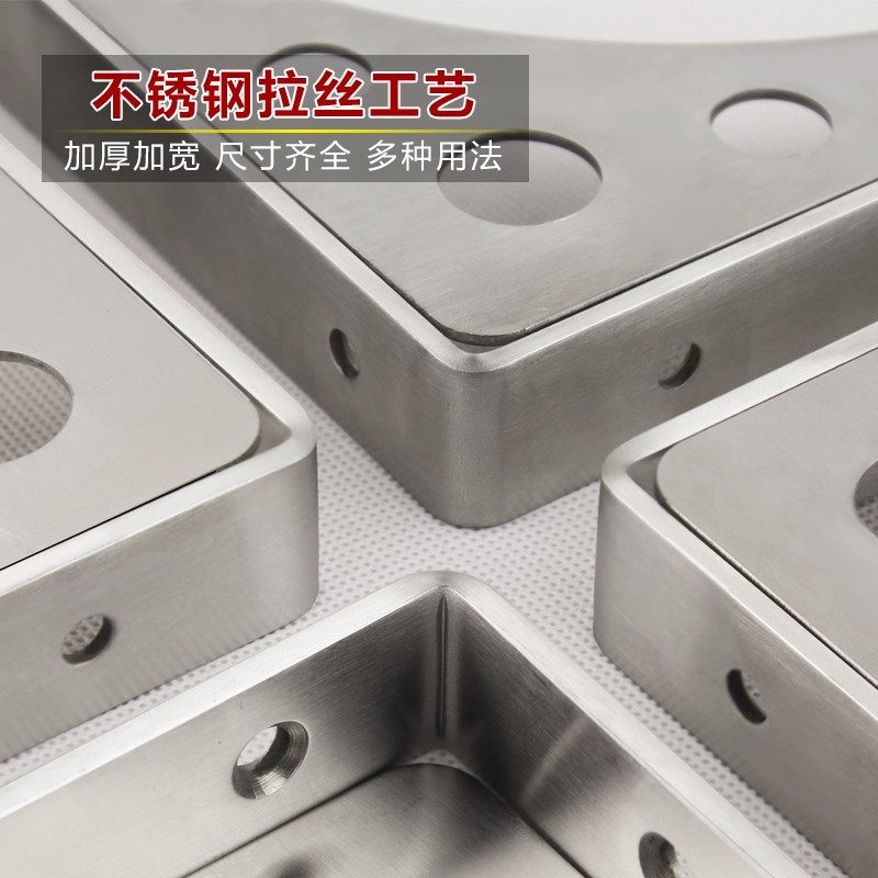 排气扇配件不锈钢直角三角支架承重支撑架托架墙上免打孔壁挂隔板